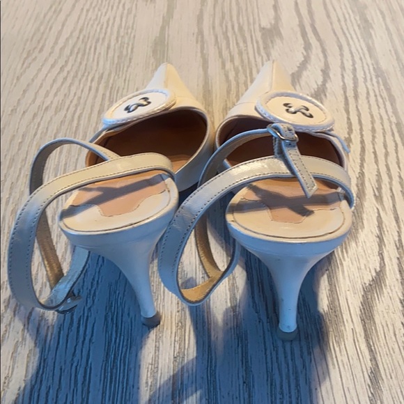 L’autre Chose cream low sling back pumps. Size 6.5 - Picture 3 of 4